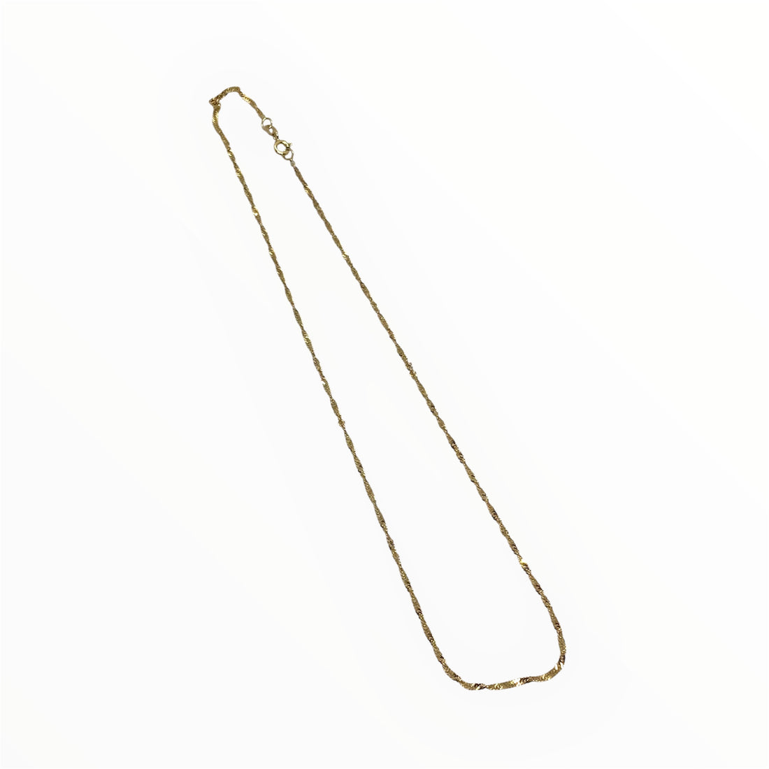 Ladies 10ct Gold Necklace (Length 40cm) Ref#511741