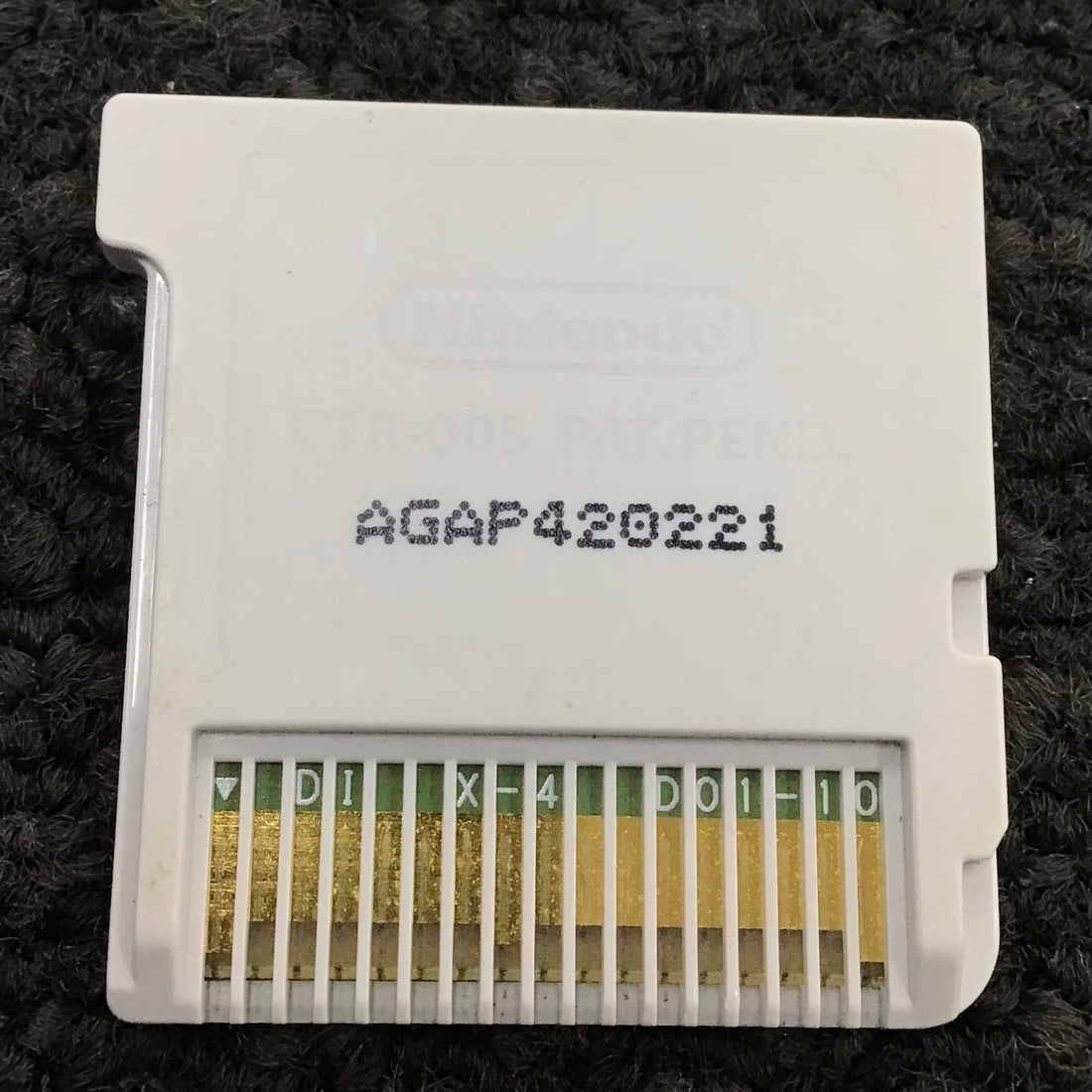 Nintendo 3DS Game Cartridge Mario Tennis Open Ref#512099