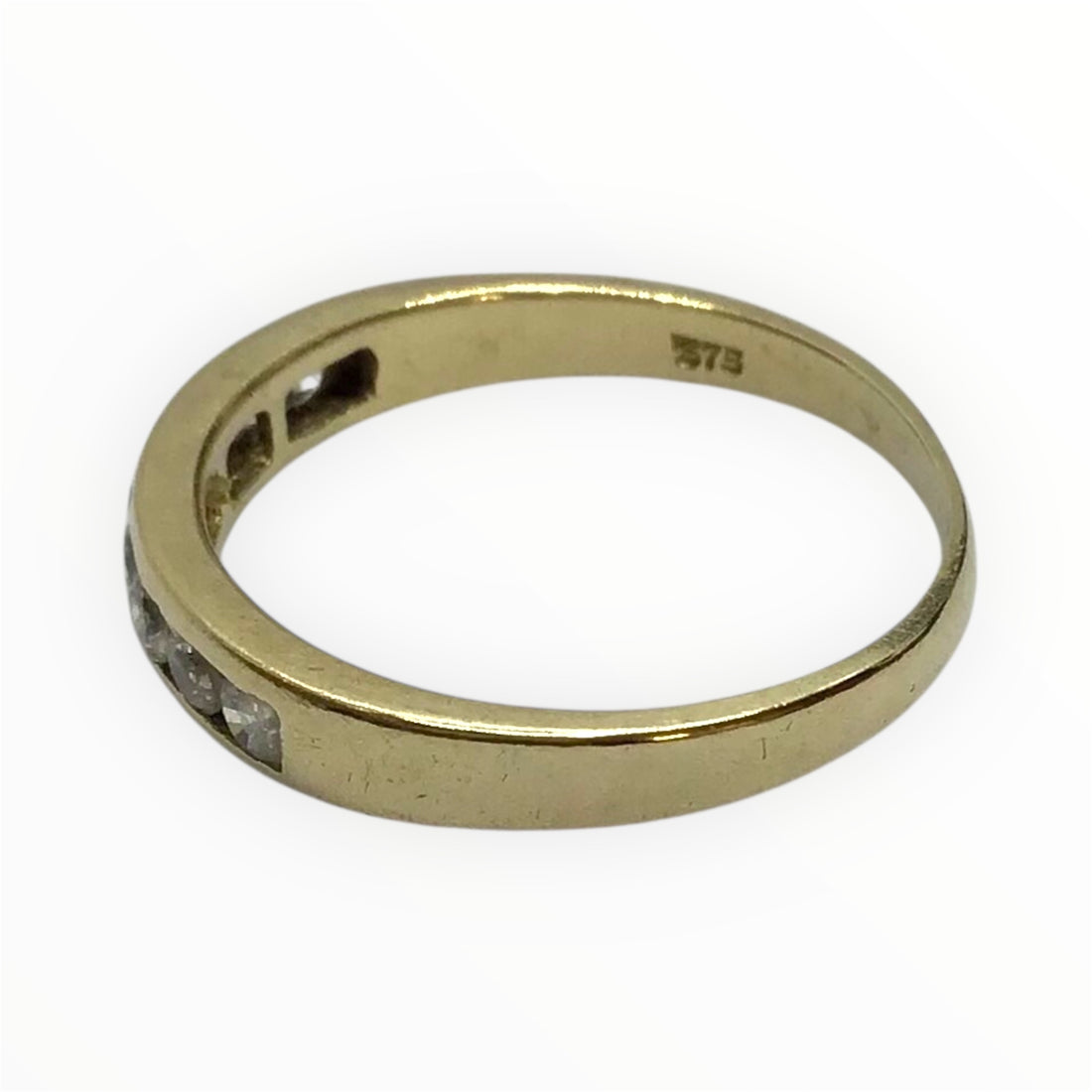 Ladies 9ct Gold Ring (Size O) Ref#513599