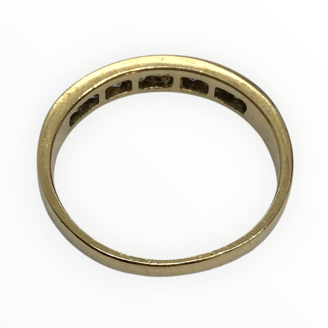 Ladies 9ct Gold Ring (Size O) Ref#513599