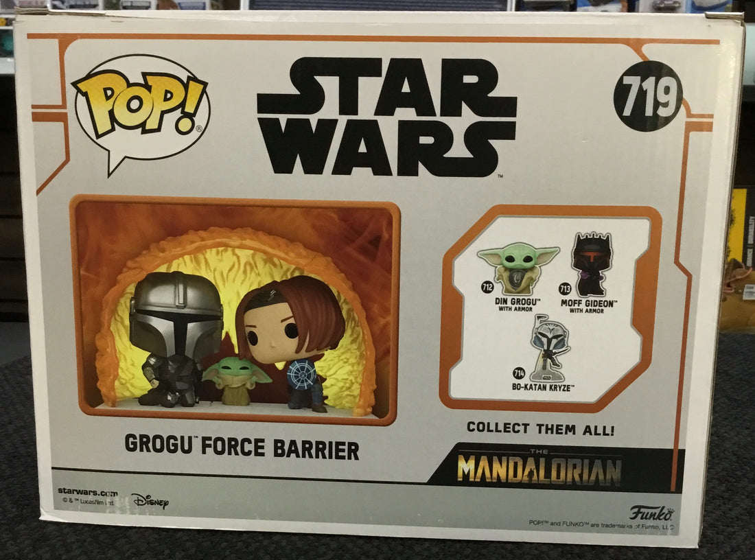 Pop Star Wars Figurine Grogu Force Barrier 719 Ref#889698800020
