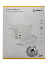 ALOGIC - 100W RAPID POWER 4 PORT USB-C GaN CHARGER WITH USB-C CABLE - 265822