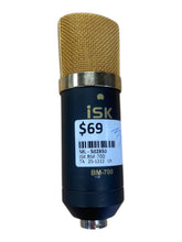 ISK - BM-700 BLACK & GOLD MICROPHONE - 502850