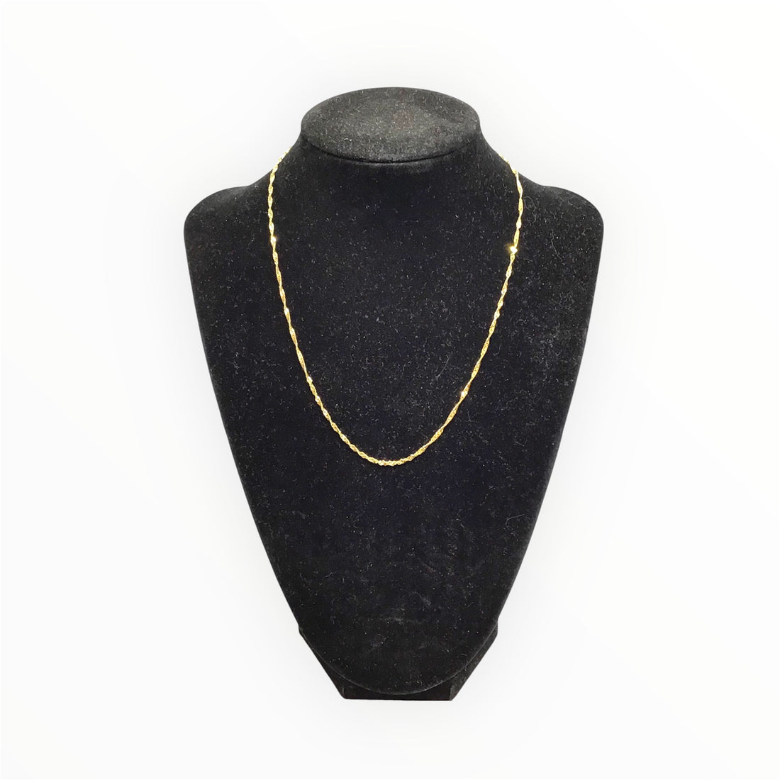 Ladies 10ct Gold Necklace (Length 40cm) Ref#511741