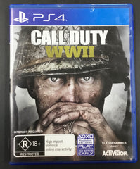 PS4 GAME CALL of DUTY WWII Ref#512228
