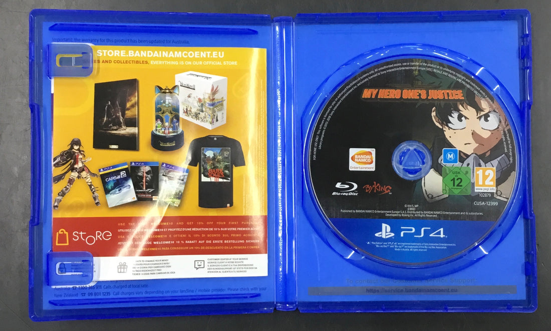 PS4 GAME MY HERO ONE’S JUSTICERef#512885