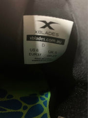 XBLADES - ANMF20 ANIMAL BLACK/GREEN/BLUE SIZE 6 US KIDS FOOTBALL BOOTS - 247634