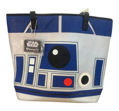 DISNEY - C-3PO & R2-D2 LOUNGEFLY STARWARS TOTE BAG - 504739