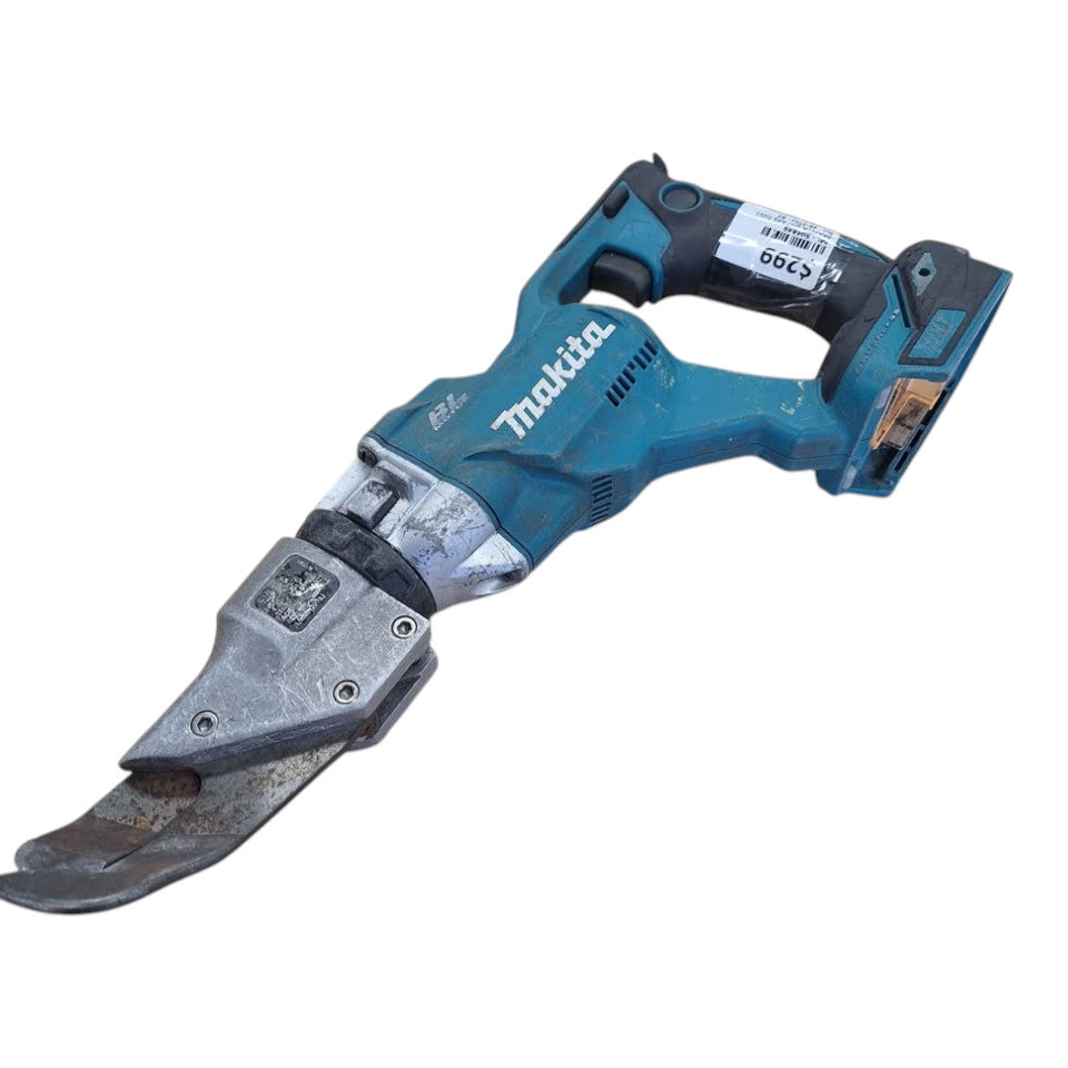 MAKITA - DJS132 18V 1.3MM CORDLESS OFFSET METAL SHEARS (SKIN ONLY) - 504849