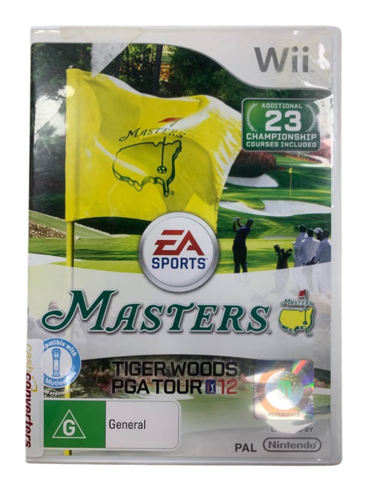 Nintendo Wii EA Sports Masters Tiger Woods PGA Tour 12 - 265057