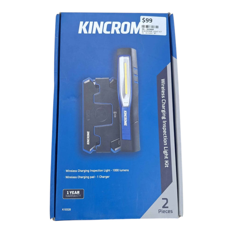 KINCROME - K10320 3.6V 3350MAH WIRELESS CHARGING INSPECTION LIGHT KIT - 505868