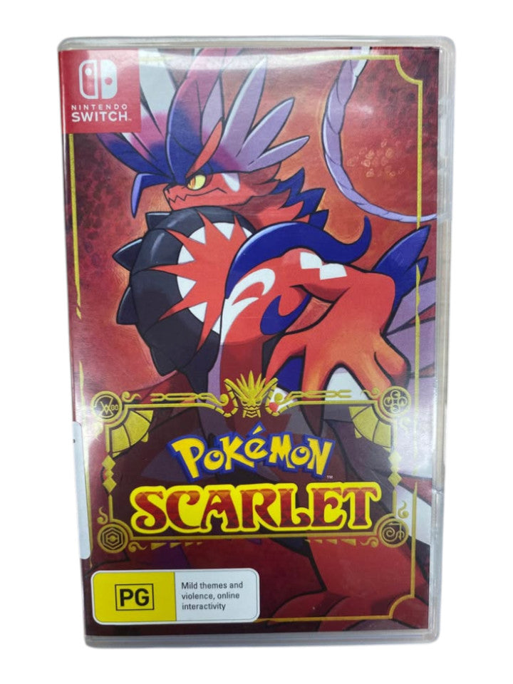POKEMON - SCARLET NINTENDO SWITCH GAME - 506004