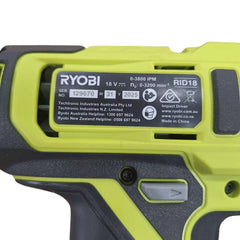 RYOBI - RID18 18V CORDLESS IMPACT DRIVER (SKIN ONLY) - 507054