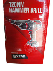 OZITO - PXBHS-120 18V 120NM CORDLESS HAMMER DRILL (SKIN ONLY) - 507253