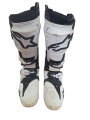 ALPINE STARS TECH 10 MOTOCROSS BOOTS IN SIZE 9 MENS - 507473