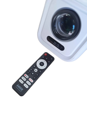 LASER FHD SMART LED PROJECTOR WITH REMOTE AND POWER CABLE. - 507856