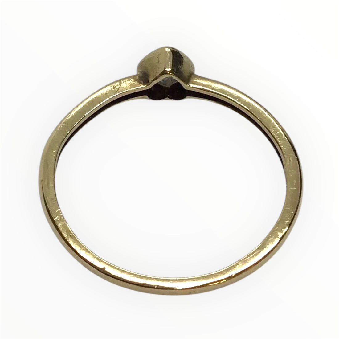 Ladies 9ct Gold Heart Ring (Size N) Ref#511432