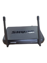 SHURE SVX4 WIRELESS MICROPHONE RECIEVER WITH ACCESSORIES. 508897
