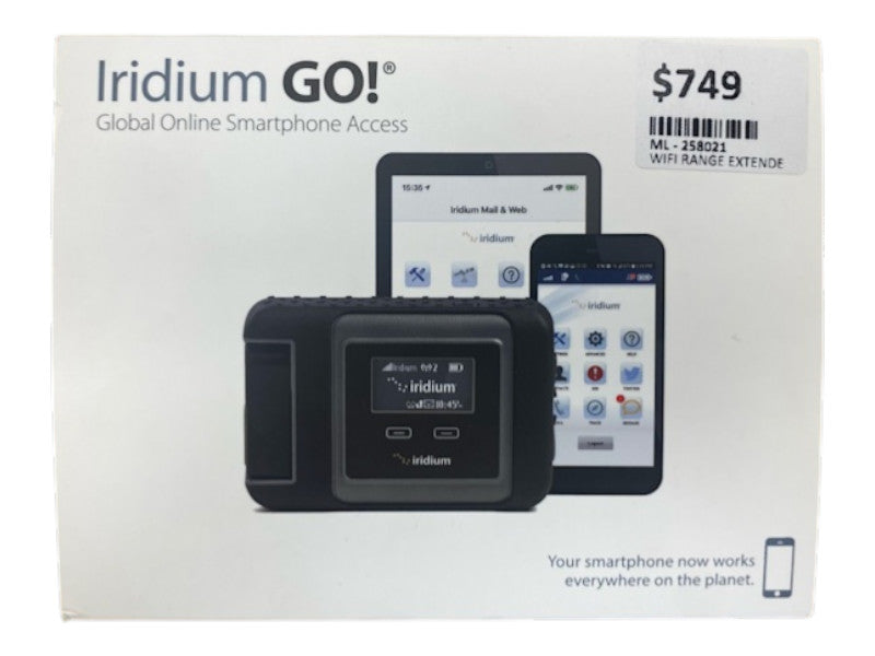 IRIDIUM GO! - 9560N GLOBAL ONLINE SMARTPHONE ACCESS KIT - 258021