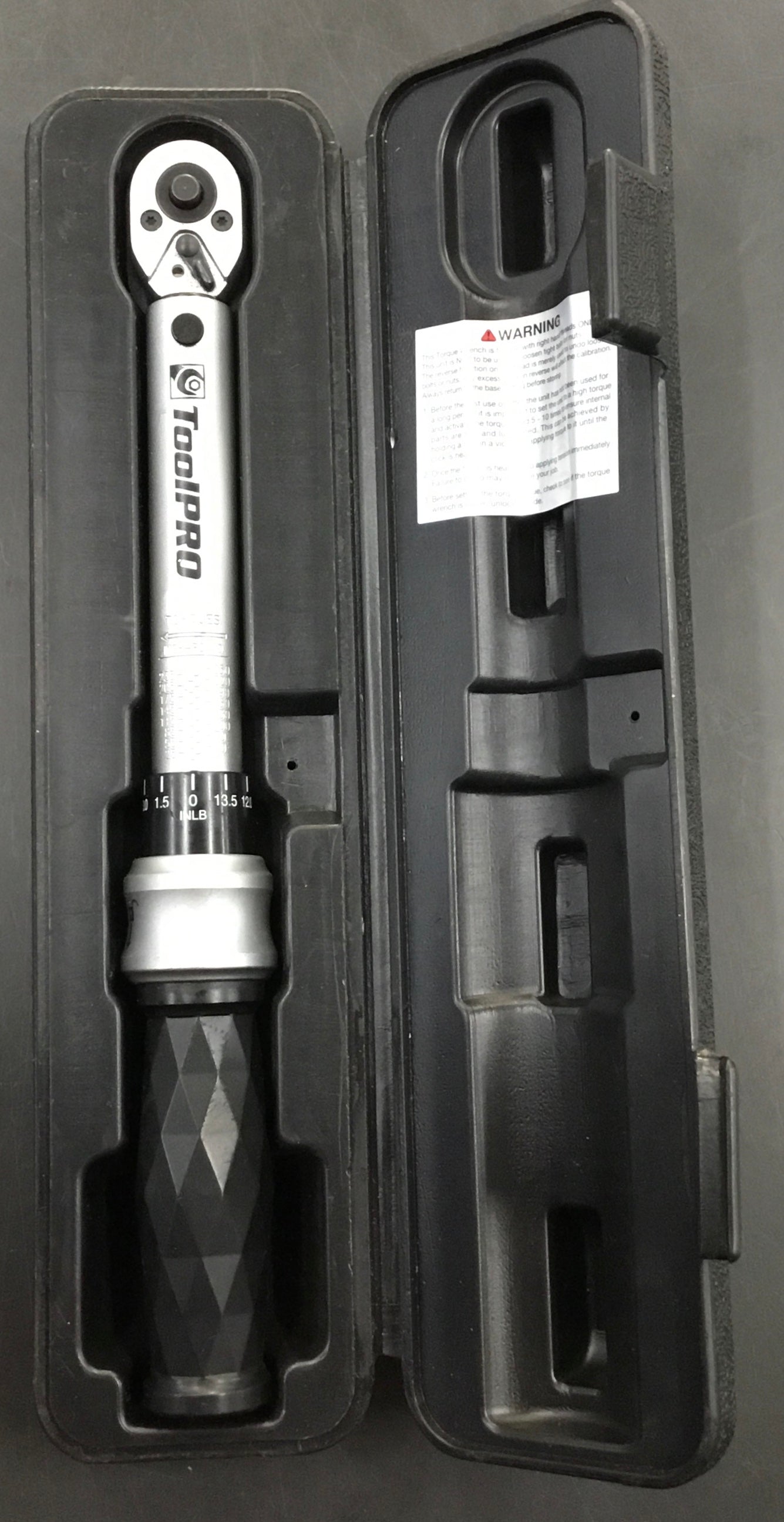 TOOLPRO 1/4inch TORQUE WRENCH Ref#507318