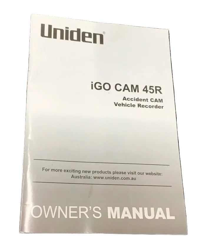 Uniden iGo Cam 45R Smart Dash Cam Ref#510610