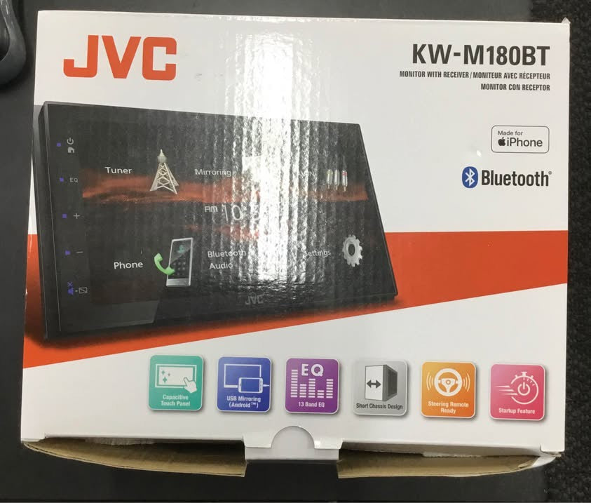 JVC MONITOR with RECEIVER Ref#504376