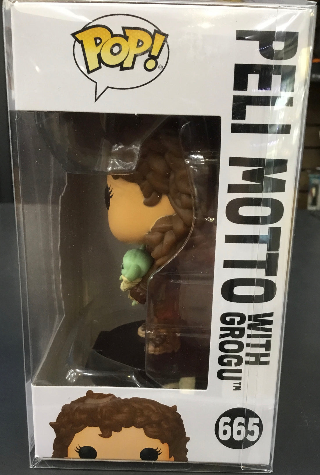 STAR WARS POP VINYL PELI MOTTO WITH GROGU 665 Ref#504347