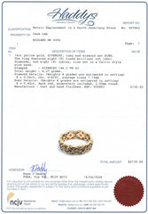 Ladies 14CT Yellow Gold Givenchy Ruby & Diamond Ring - 506441