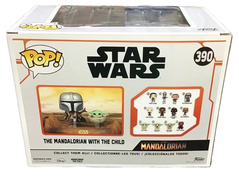POP STAR WARS THE MANDALORIAN WITH CHILD 390