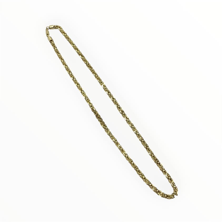 Ladies 14ct Gold Necklace (Length 56cm) Ref#512904