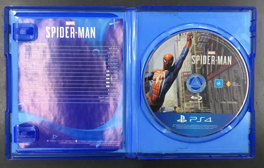 PS4 GAME SPIDER-MAN Ref#512883