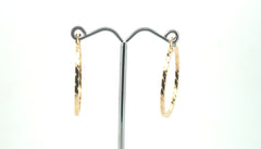9ct Yellow Gold Hoop Earrings - 502703