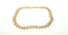 9ct Yellow Gold Infinity Link Bracelet (19.5cm) - 502701