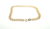 9ct Yellow Gold Infinity Link Bracelet (19.5cm) - 502701