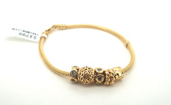 Pandora 14K Solid Yellow Gold Bracelet (Charms sold seperately) AD 257721