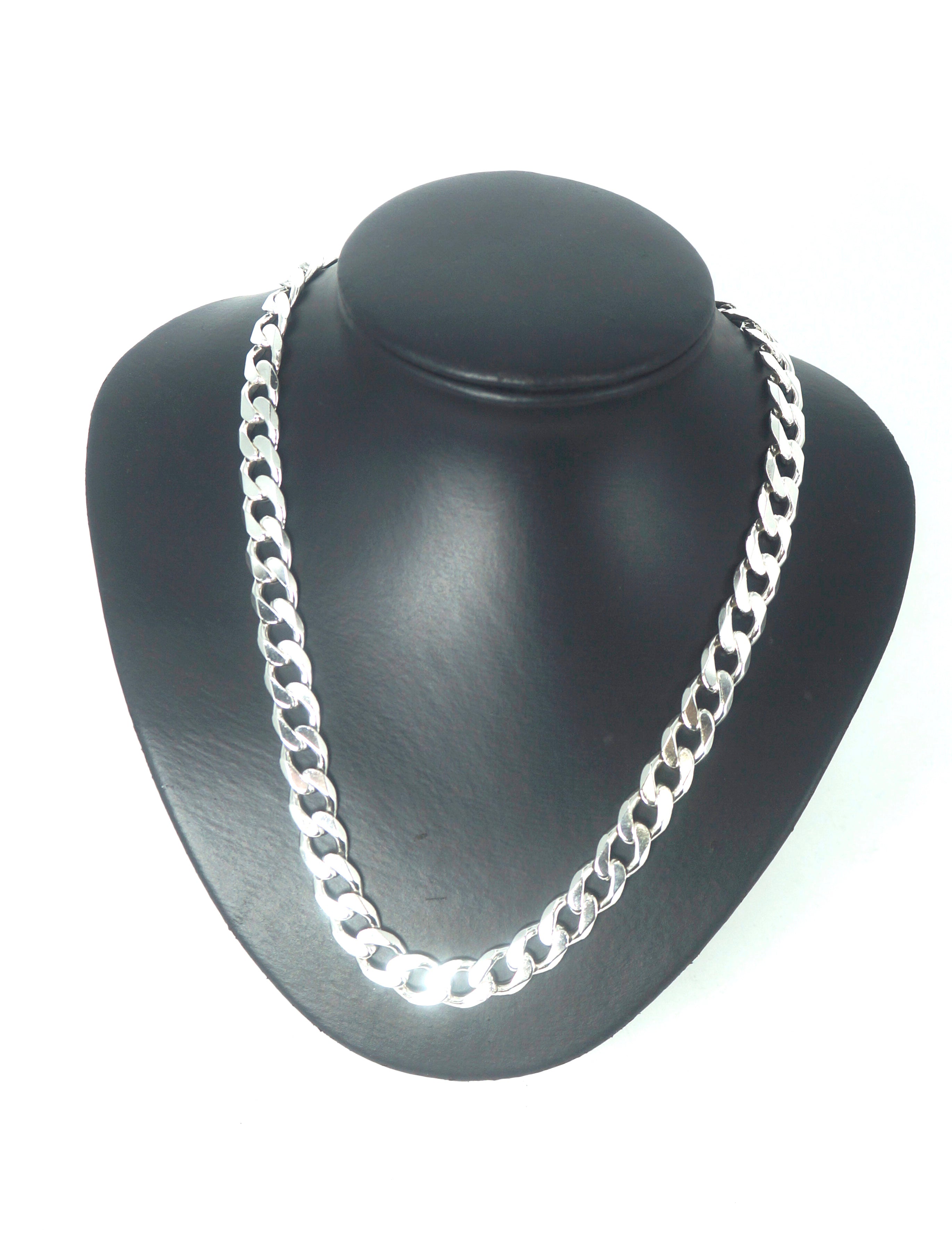 Men's 925 Silver Curb Link Necklace (50cm, 83.4g) - 506848