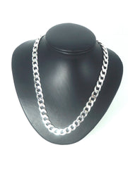 Men's 925 Silver Curb Link Necklace (50cm, 83.4g) - 506848