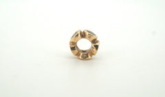 14ct Yellow Gold Pandora Charm with Clear Stones - 503967