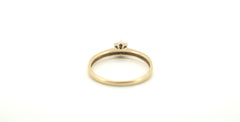 9ct Yellow & White Gold Ring (Size O) - 500358