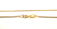 Unisex 18ct Yellow Gold Necklace (43cm) - 503010