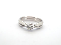 Ladies 18CT White Gold Rosendorf Engagement Trilogy Set - 503992