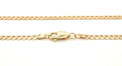 9ct Yellow Gold Necklace with 9ct "18" Key Pendant - 502632
