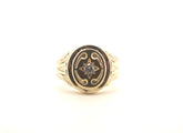 Men's 9CT Yellow Gold Diamond Ring (Size Q, 12.62g) - 503396