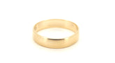 Mens 9ct Yellow Gold Plain Band Ring (Size U) - 505057