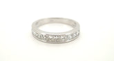 Ladies 18ct White Gold 10 Diamond Ring (Size N) - 500963