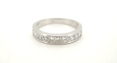 Ladies 18ct White Gold 10 Diamond Ring (Size N) - 500963