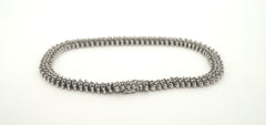 14ct White Gold 243 Diamond Tennis Bracelet (19cm) - 502794
