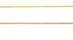 18ct Yellow Gold Serpentine Necklace (60cm) - 504684