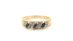 Men's 9ct Yellow Gold Ring (Size N 1/2) - 506397