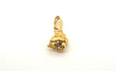 22ct Gold Nugget Pendant with 9ct Bale - 502755